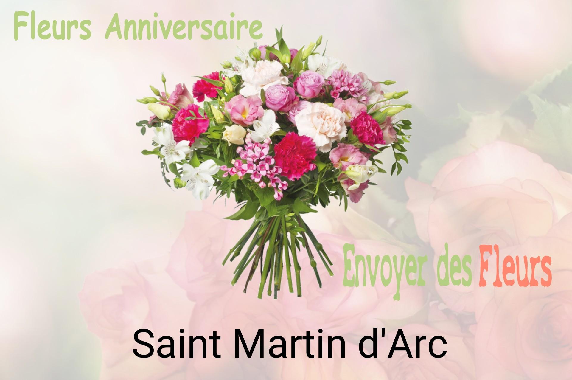 Bouquet de fleurs d’anniversaire livré à Saint-Martin-d'Arc