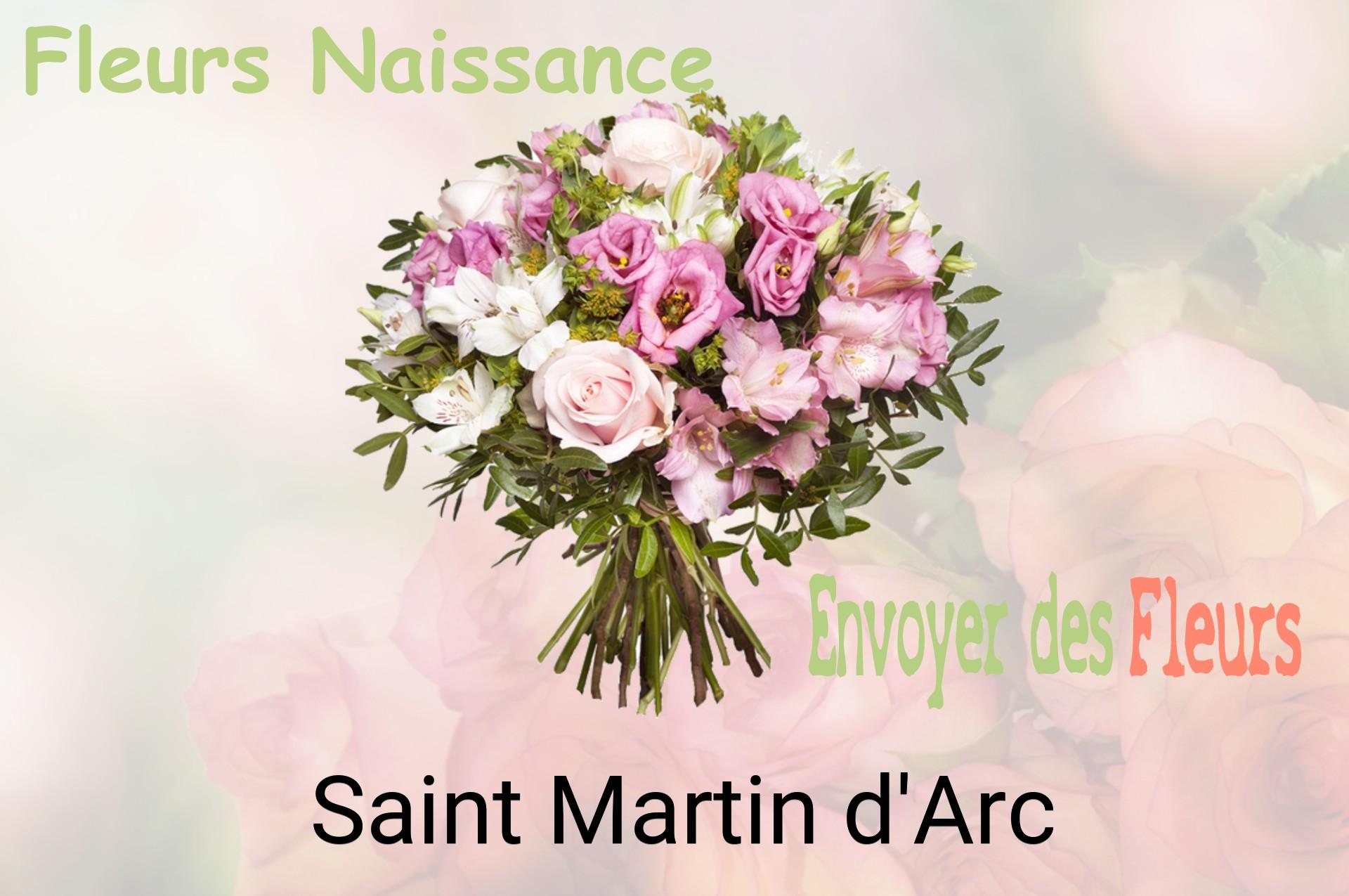 Bouquet de fleurs de naissance livré à Saint-Martin-d'Arc