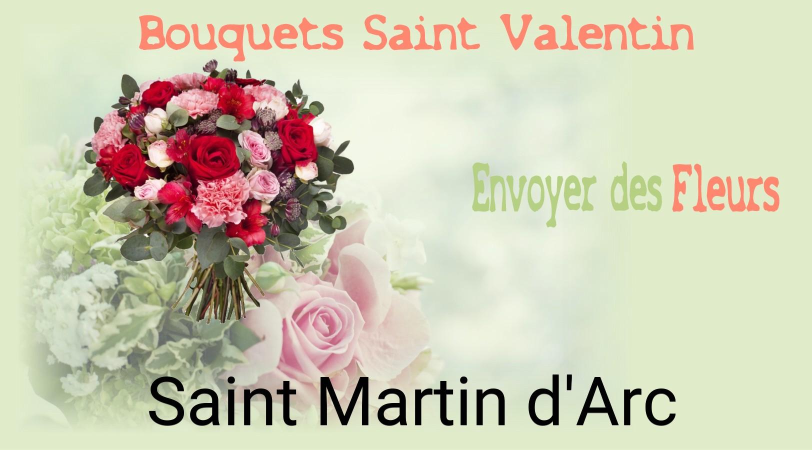 Roses de Saint-Valentin livrées à Saint-Martin-d'Arc